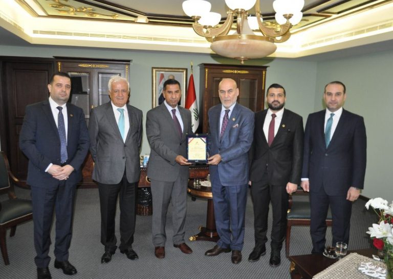 Ambassador Al-Barrak meets the Chairman of the Board of Trustees of MUBS
