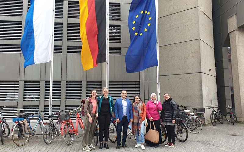 MUBS Vice President, Dr. Nael Alami, Attends THWS International Teaching Week 2023 in Germany with MUBS Students