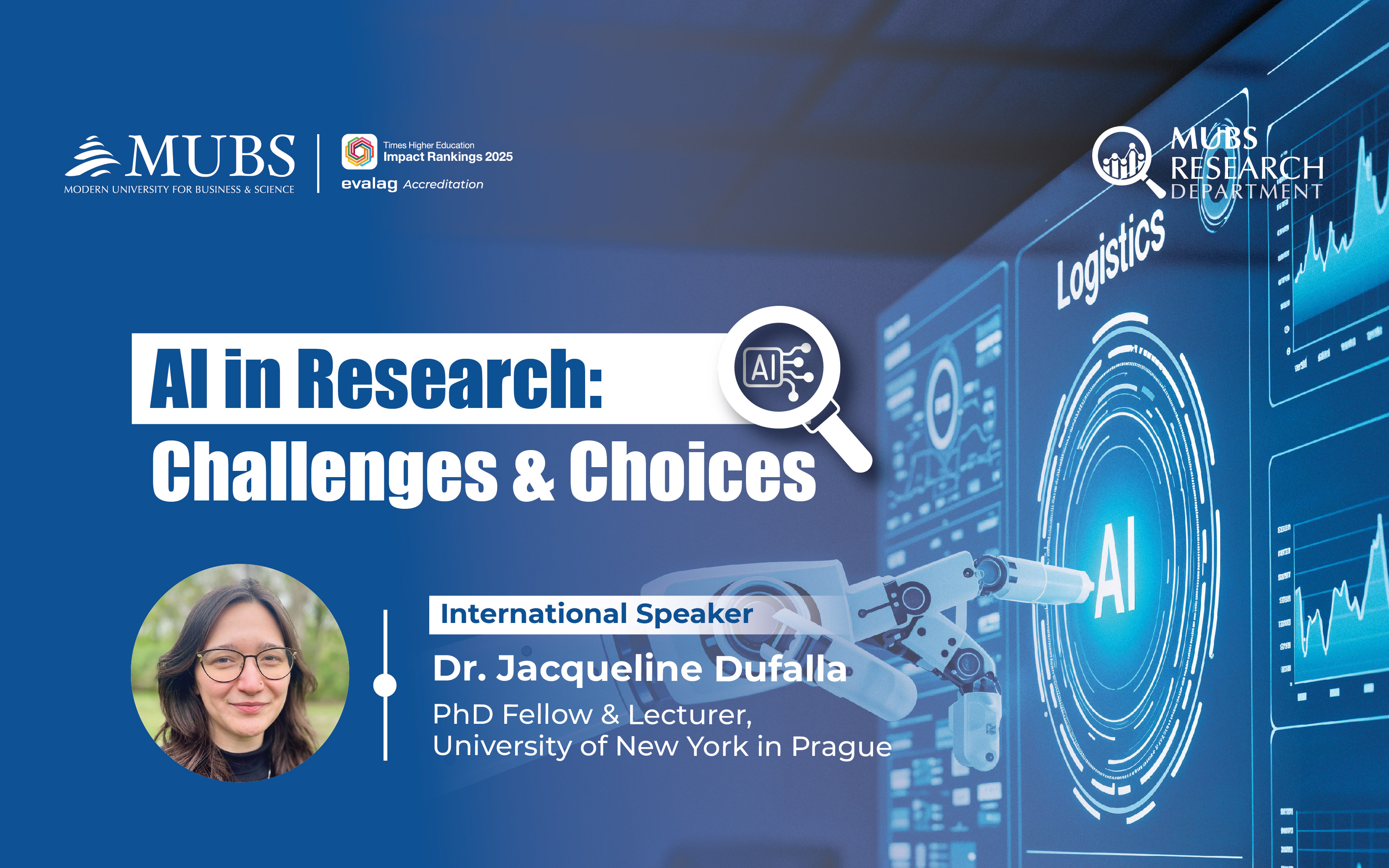 Research Department Hosts ‘AI in Research: Challenges & Choices’