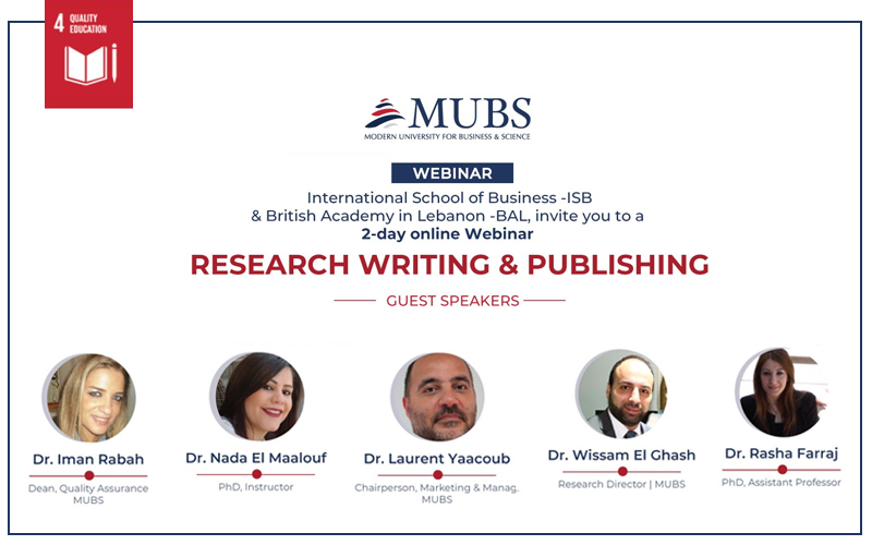 ISB and BAL Host Webinar on Research Writing and Publishing 