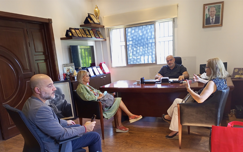 MUBS Visits Mayors Georges Semaan of Bsalim and Marlene Haddad of Metn to Introduce Scholarship Opportunities and Joint Projects