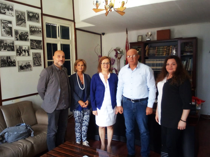 MUBS Visits Baskinta Mayor Georges Al Alam and Judge Ghaleb Ghanem to Introduce the University’s Programs and Scholarships