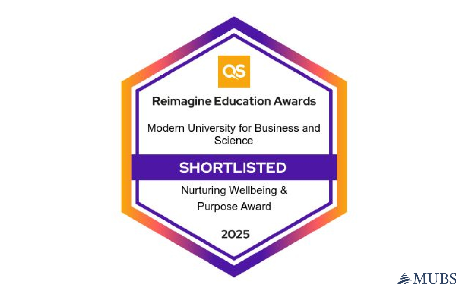MUBS Nominated for Two Awards at the Prestigious QS Reimagine Education Awards 2025