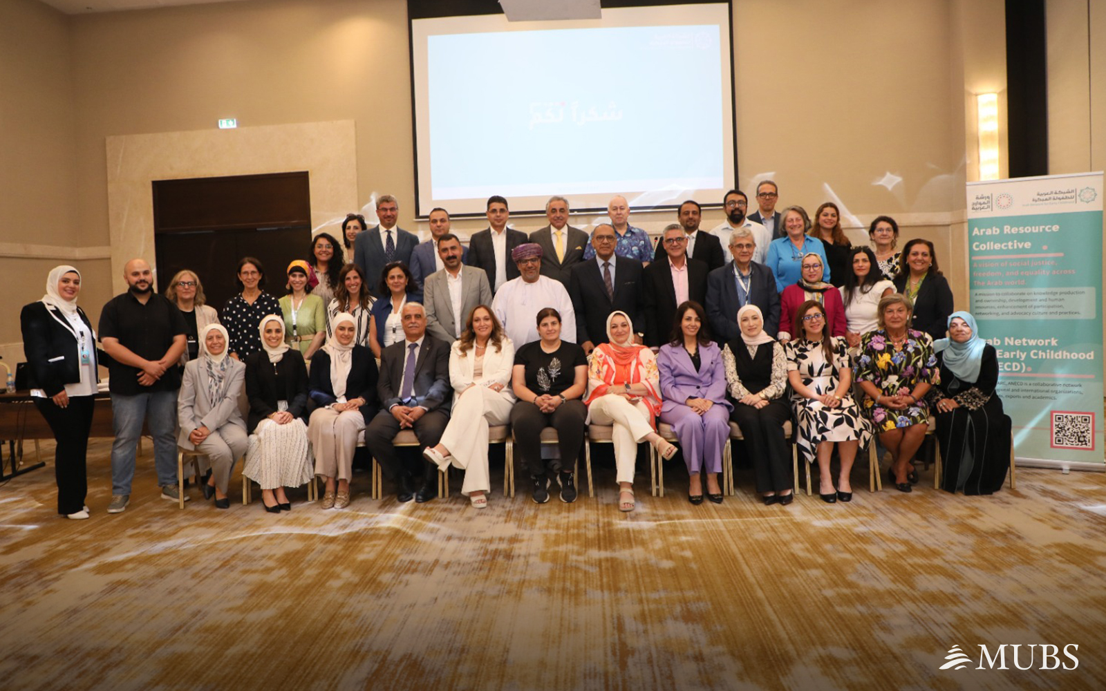 MUBS Participates in ANECD’s First Research Symposium on Early Childhood in Arab Countries in Jordan