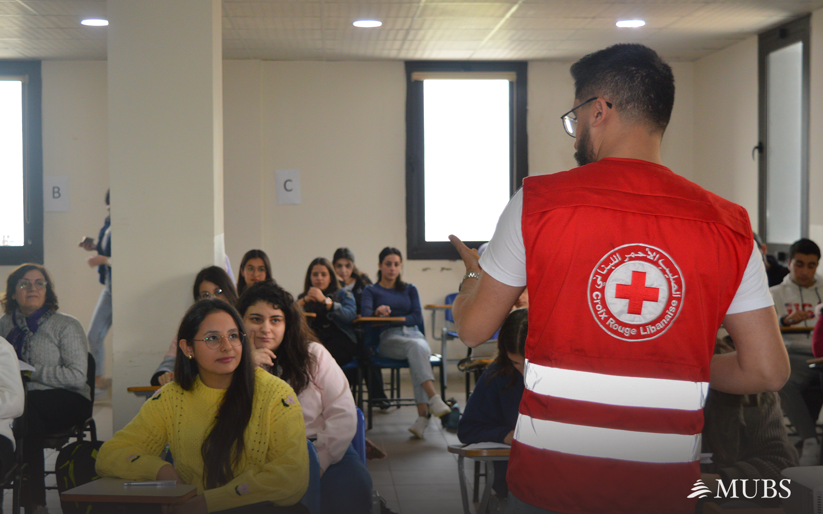 MUBS Collaborates with Lebanese Red Cross Youth Sector to Implement the International Humanitarian Law Project