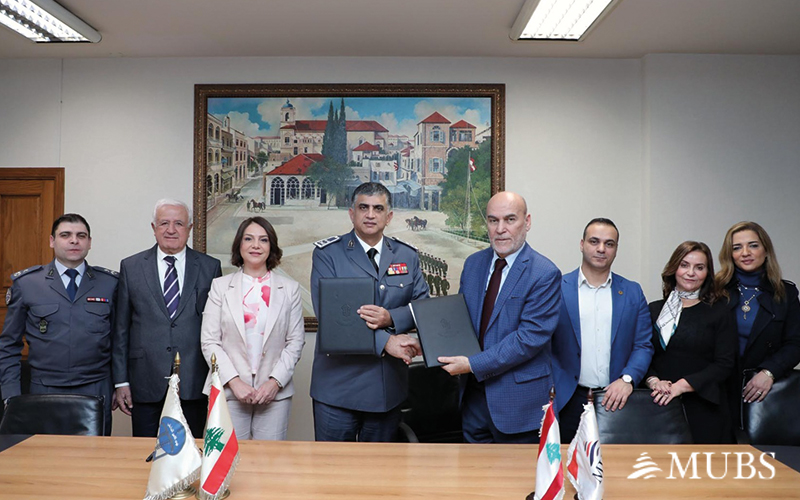 MUBS Signs an Academic Cooperation Protocol with the Lebanese Internal Security Forces