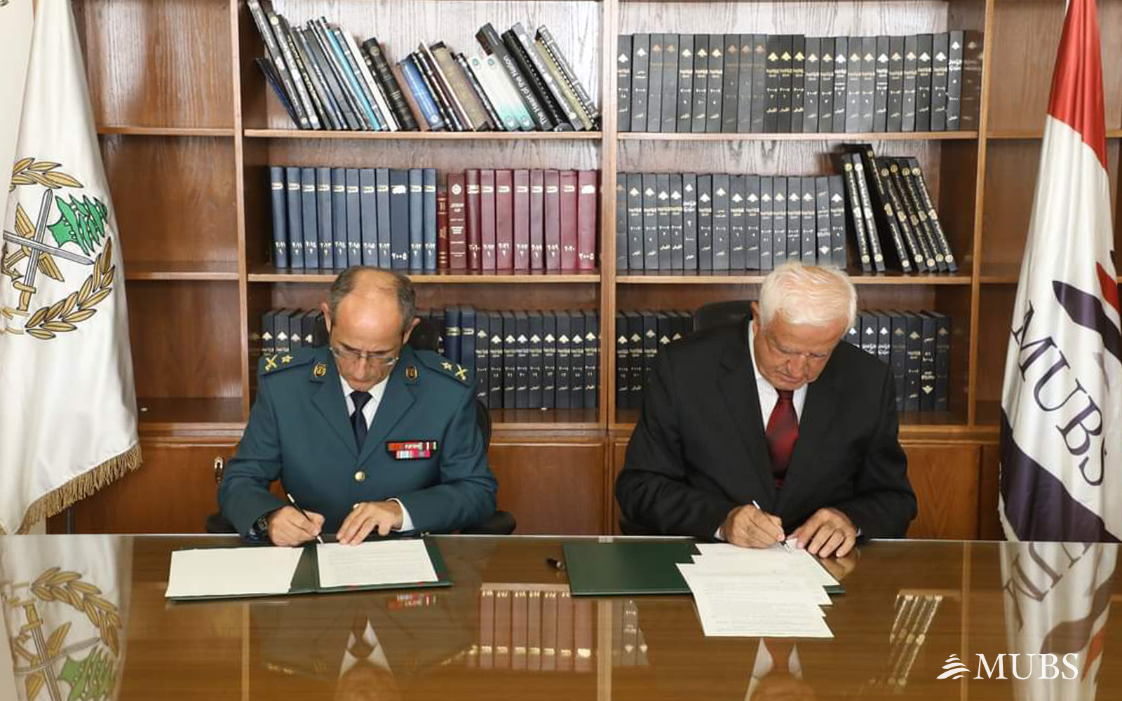 MUBS Signs an Academic Cooperation Protocol with the Lebanese Army